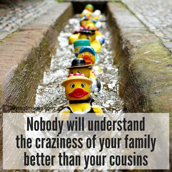 Top 30 Cousin Quotes & Sayings | SayingImages.com