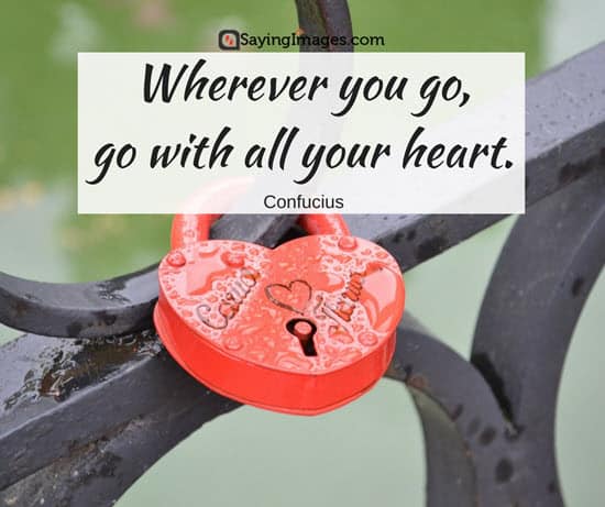 25 Inspirational Heart Quotes | SayingImages.com
