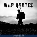 30 Most Thought-Provoking War Quotes - SayingImages.com