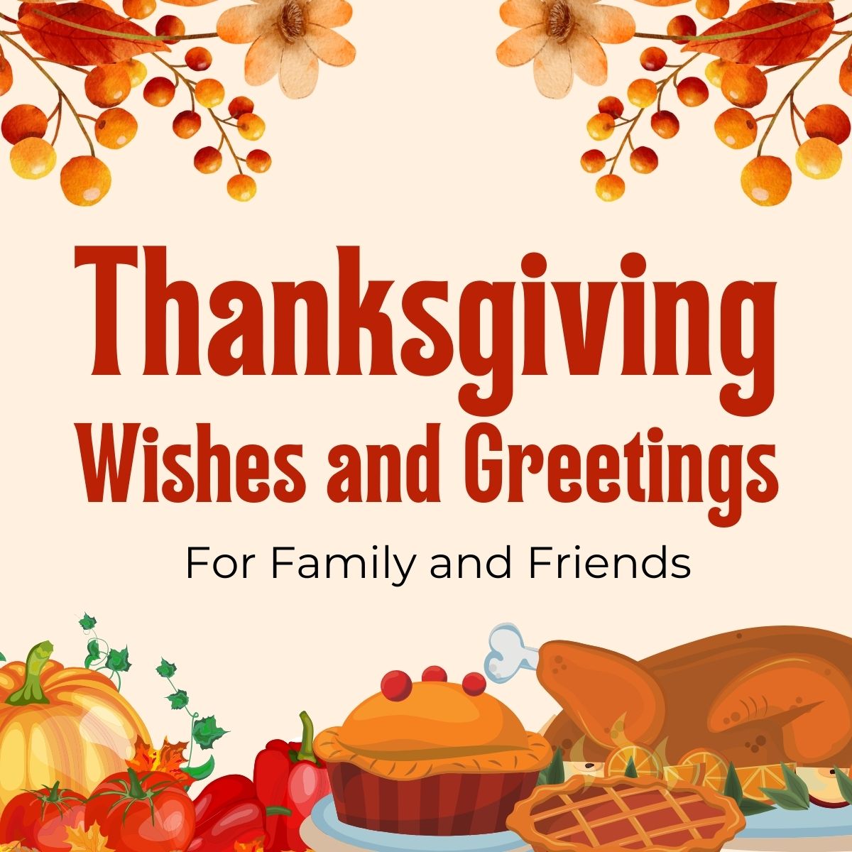 45 Thanksgiving Wishes and Greetings for Family and Friends