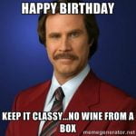 30 Happy Birthday Wine Memes To Help You Celebrate - SayingImages.com