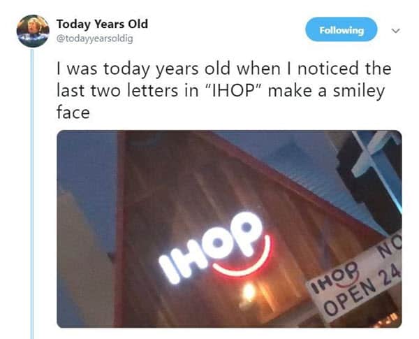 i was today years old ihop memes