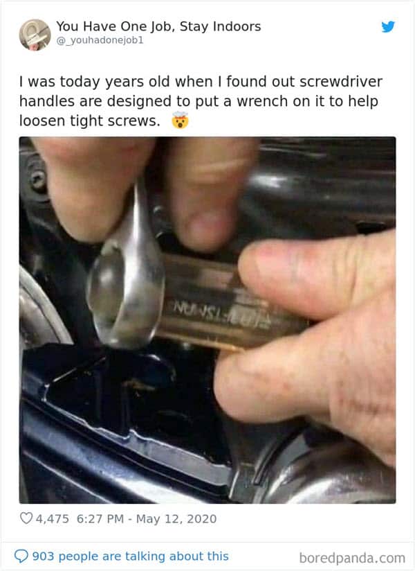 i was today years old screwdriver handle memes