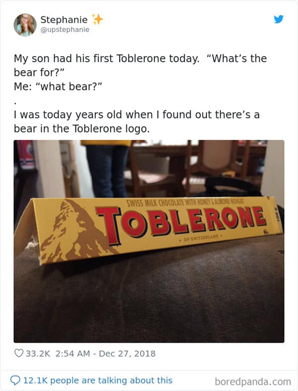 i was today years old toblerone bear memes