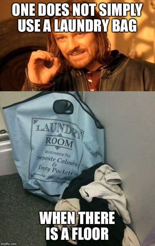 laundry bag meme