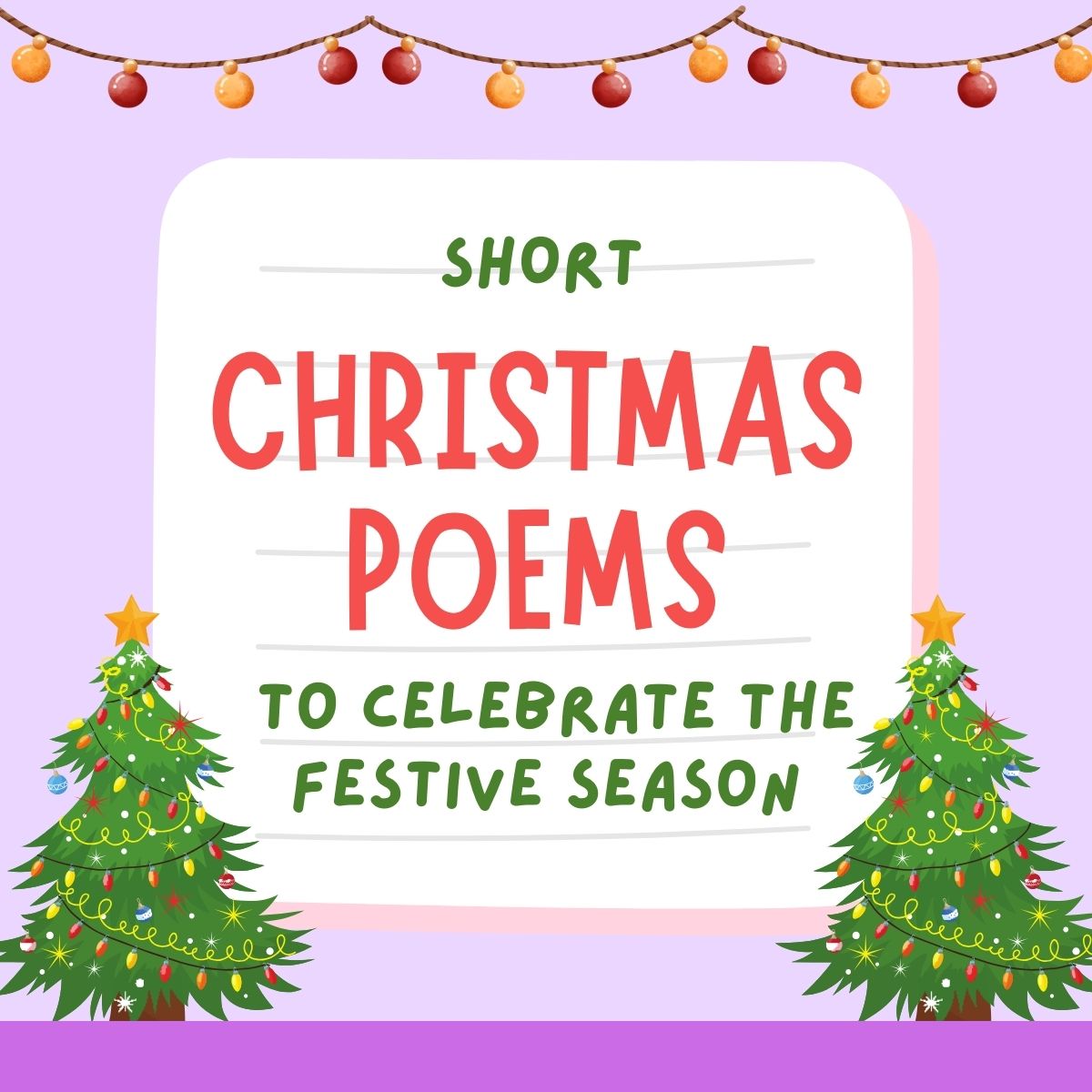 Short Christmas Poems