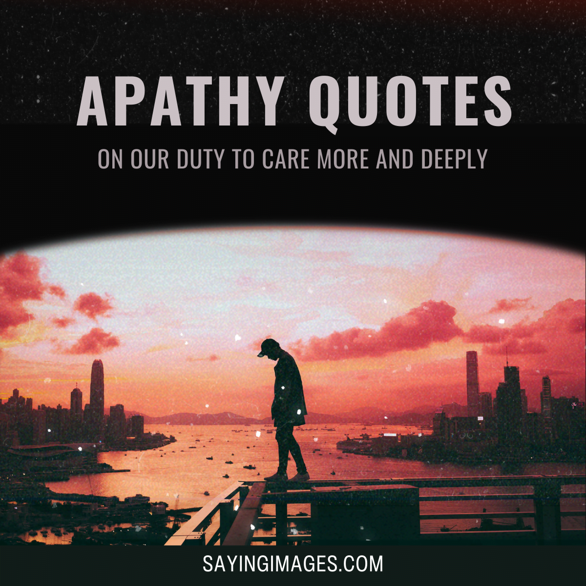 Apathy quotes