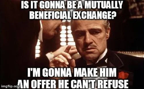 godfather mutually beneficial meme