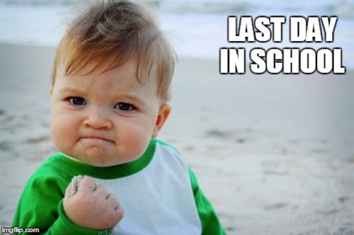 last day of school memes