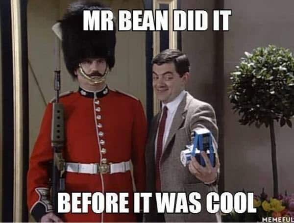 The 25 Funniest Bean Memes Ever Mr Bean Memes, Mr Bean Funny, Very ...