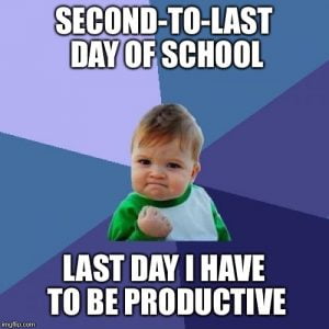 25 Best Memes About The Last Day Of School - SayingImages.com