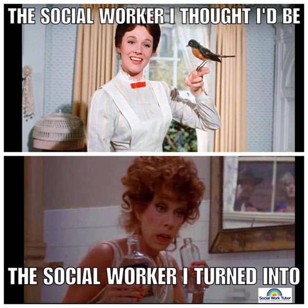 social work i thought id be meme