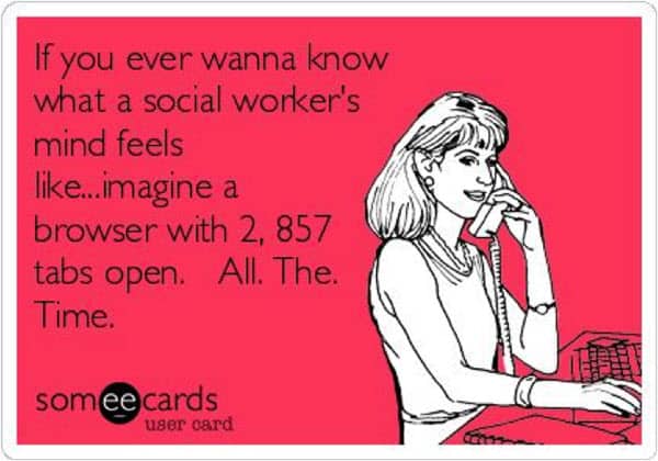 social work mind meme