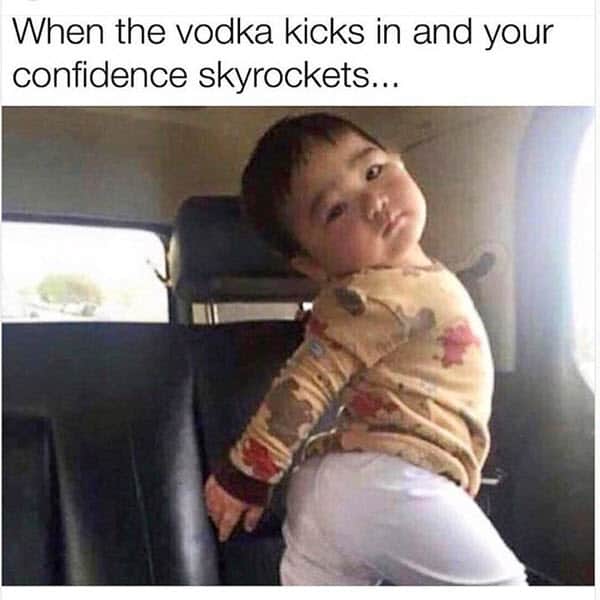 super funny vodka kicks in memes