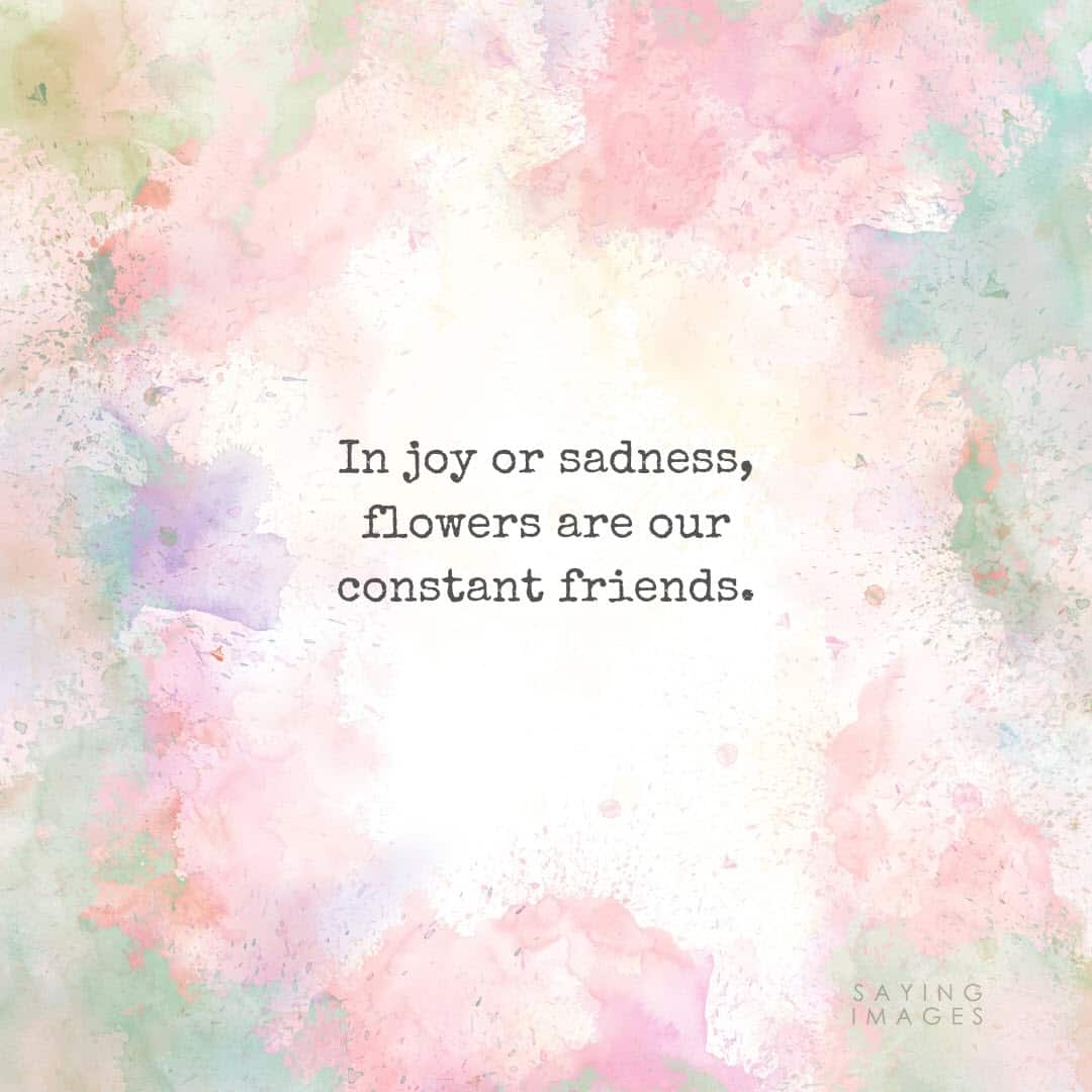 flower joy quotes