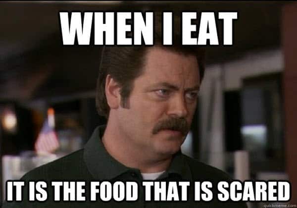 hungry when i eat meme