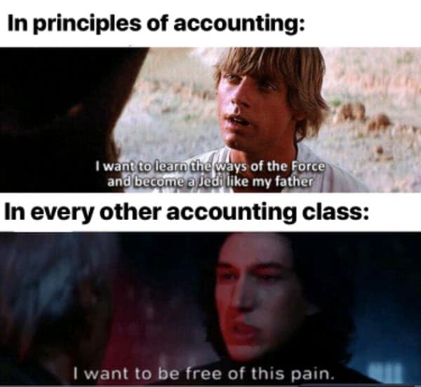 accounting principles memes