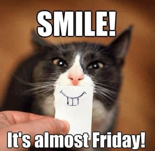 almost friday smile meme