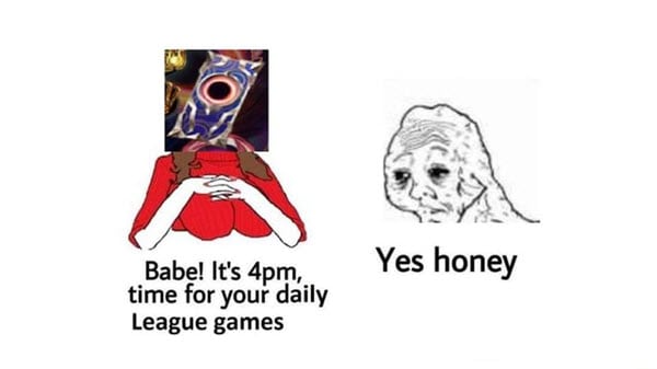 yes honey league games meme