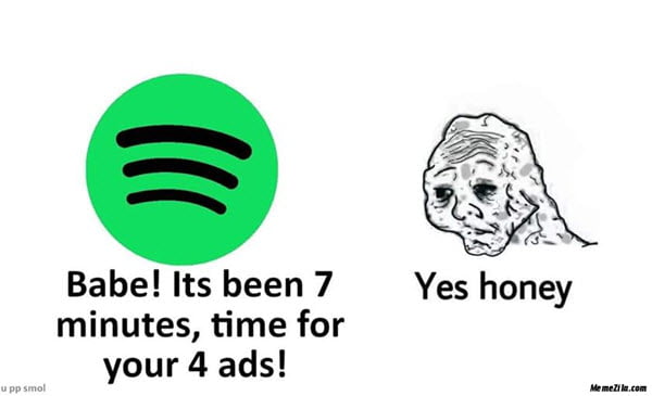 yes honey spotify meme