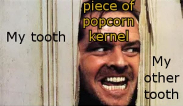 popcorn kernel meme