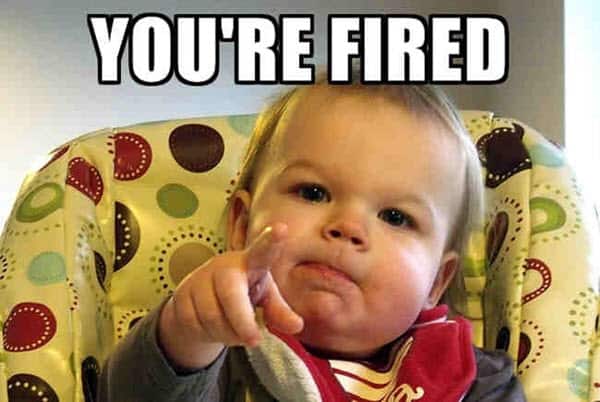 you re fired baby meme