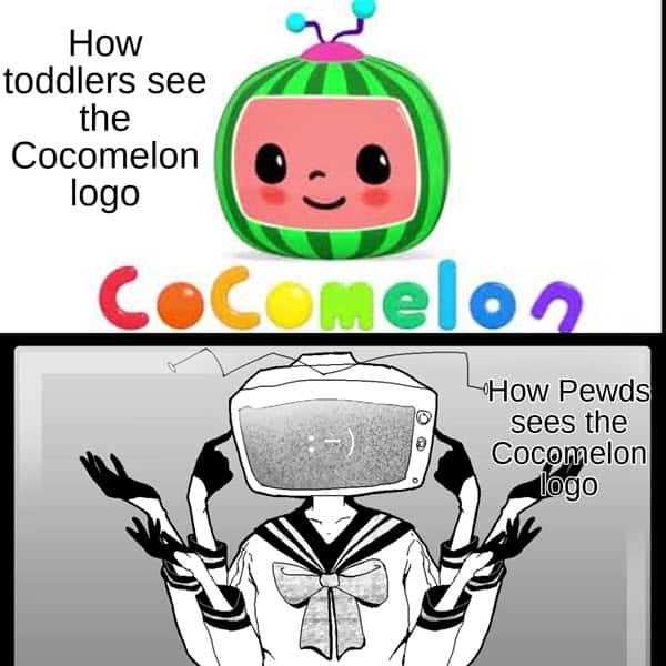 cocomelon toddlers see meme