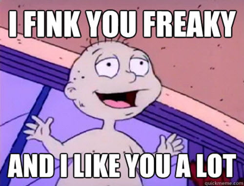 i like you freaky meme