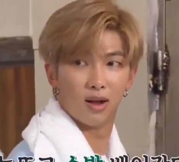 surprised namjoon face meme