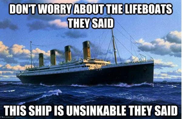 titanic dont worry meme