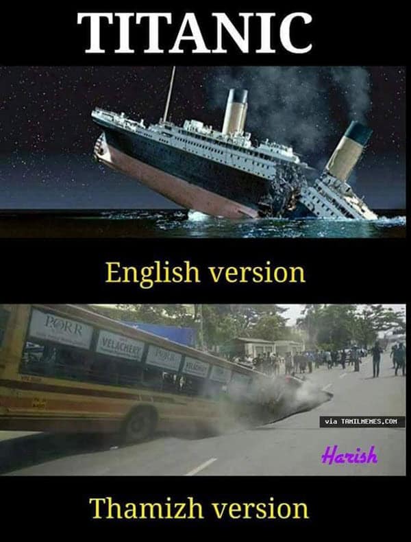 titanic english version meme