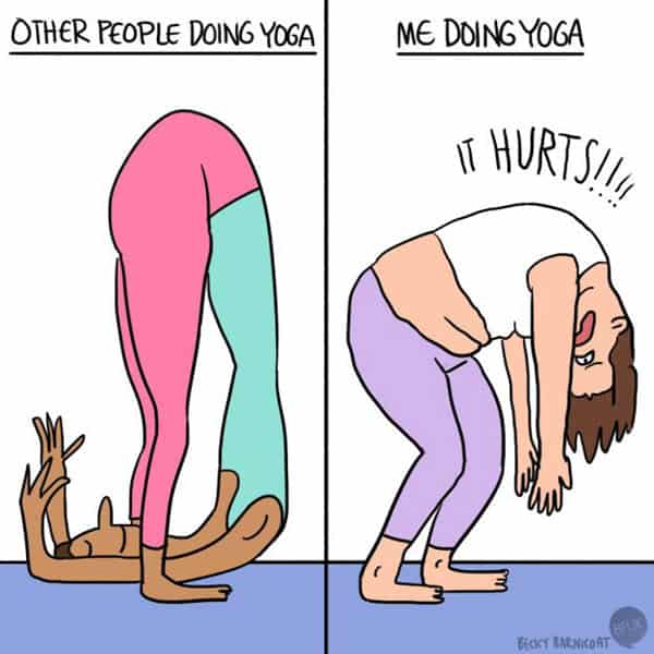 45+ Funny Yoga Memes To Give Your Sense of Humor A Deep Stretch