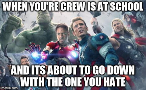 avengers crew meme