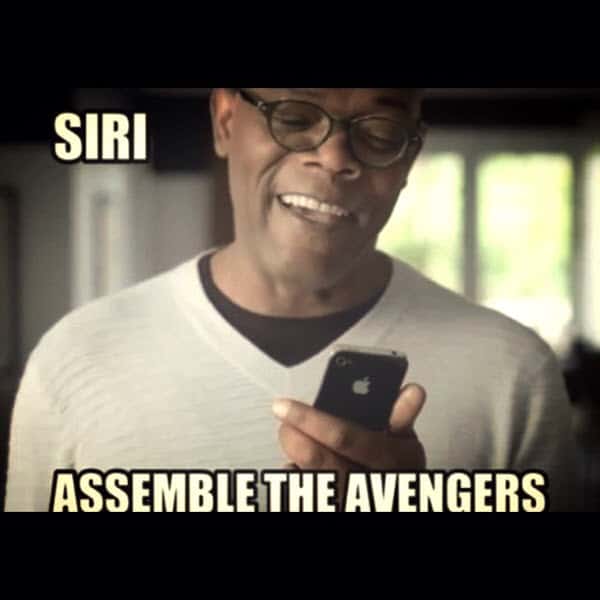 avengers siri meme