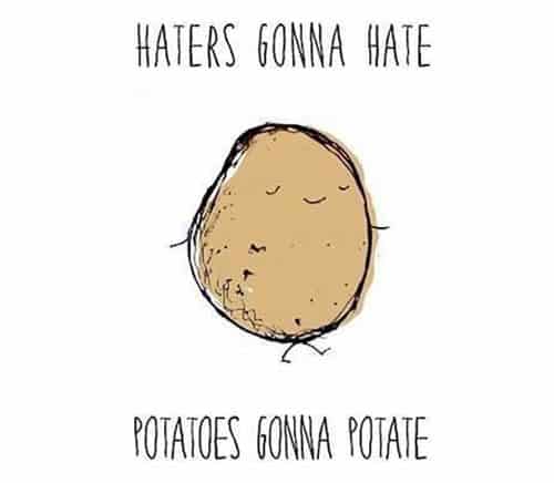 potato haters meme