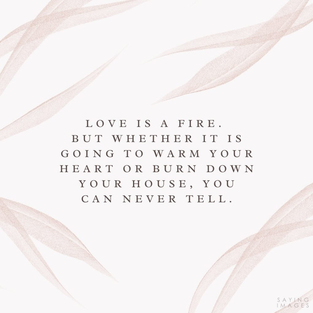 quotes for fire facebook