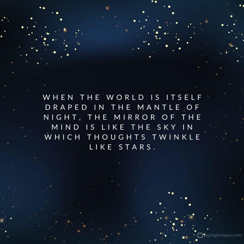 quotes on insomnia thoughts twinkle like stars