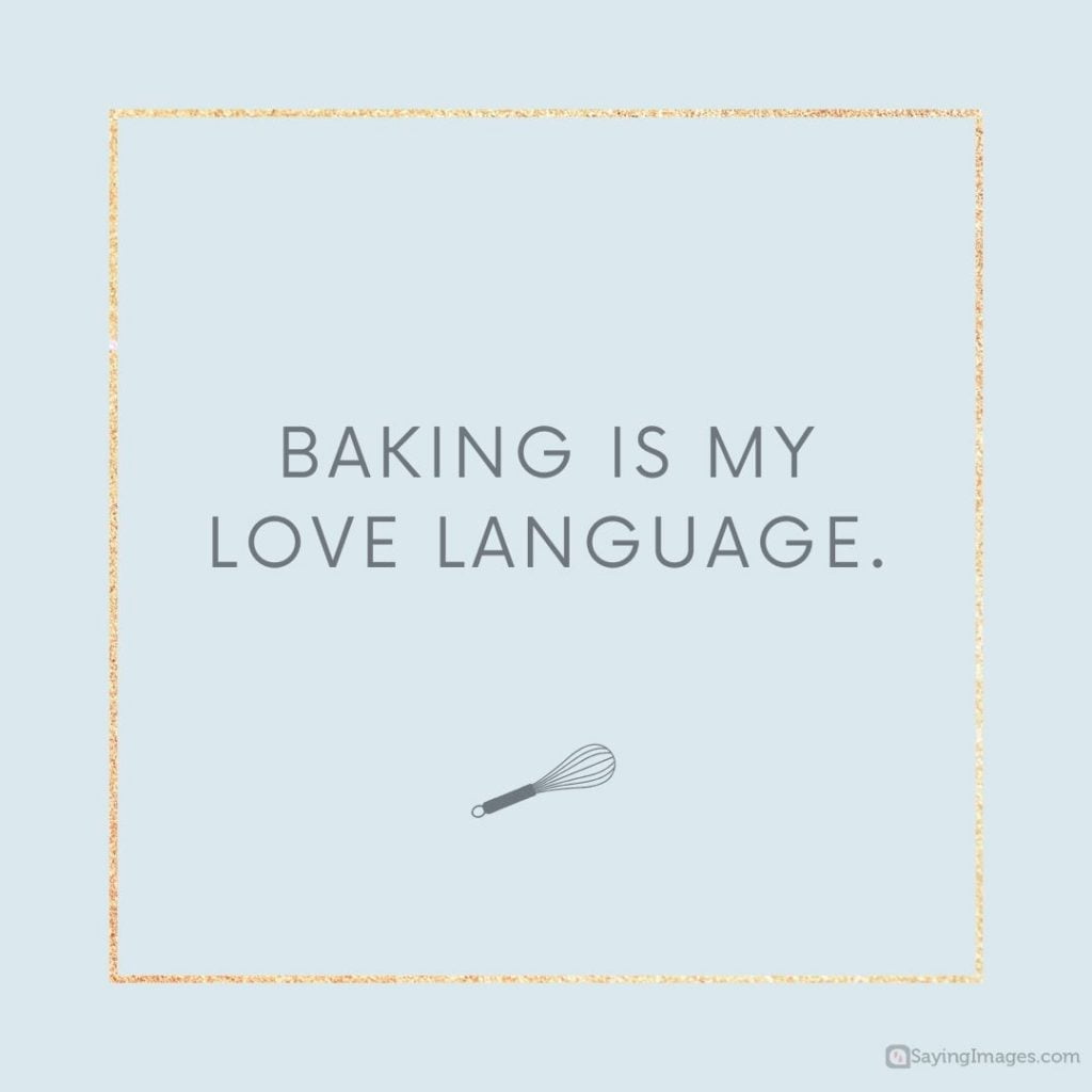 baking is my love language quotes