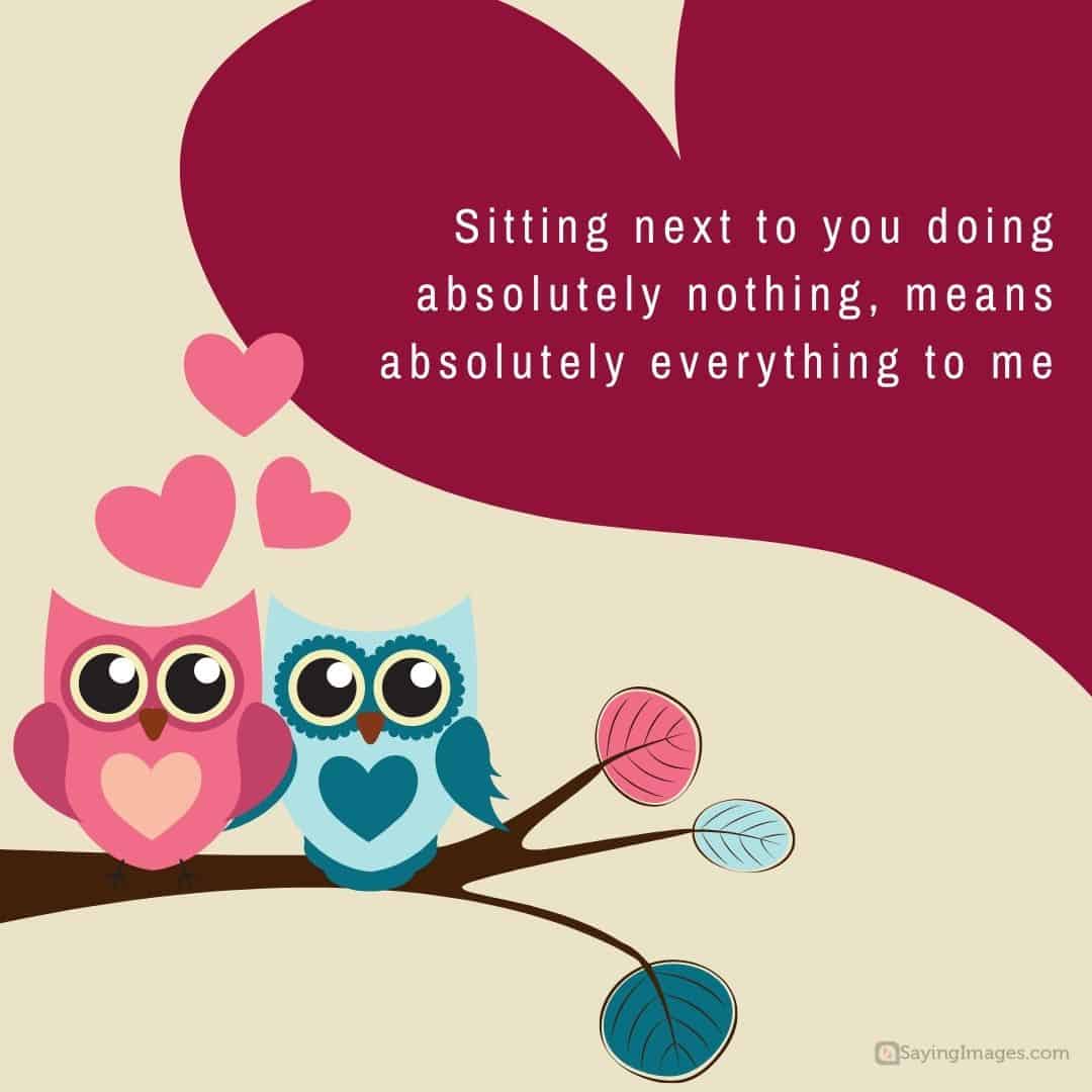 cheesy love sitting next to you quote