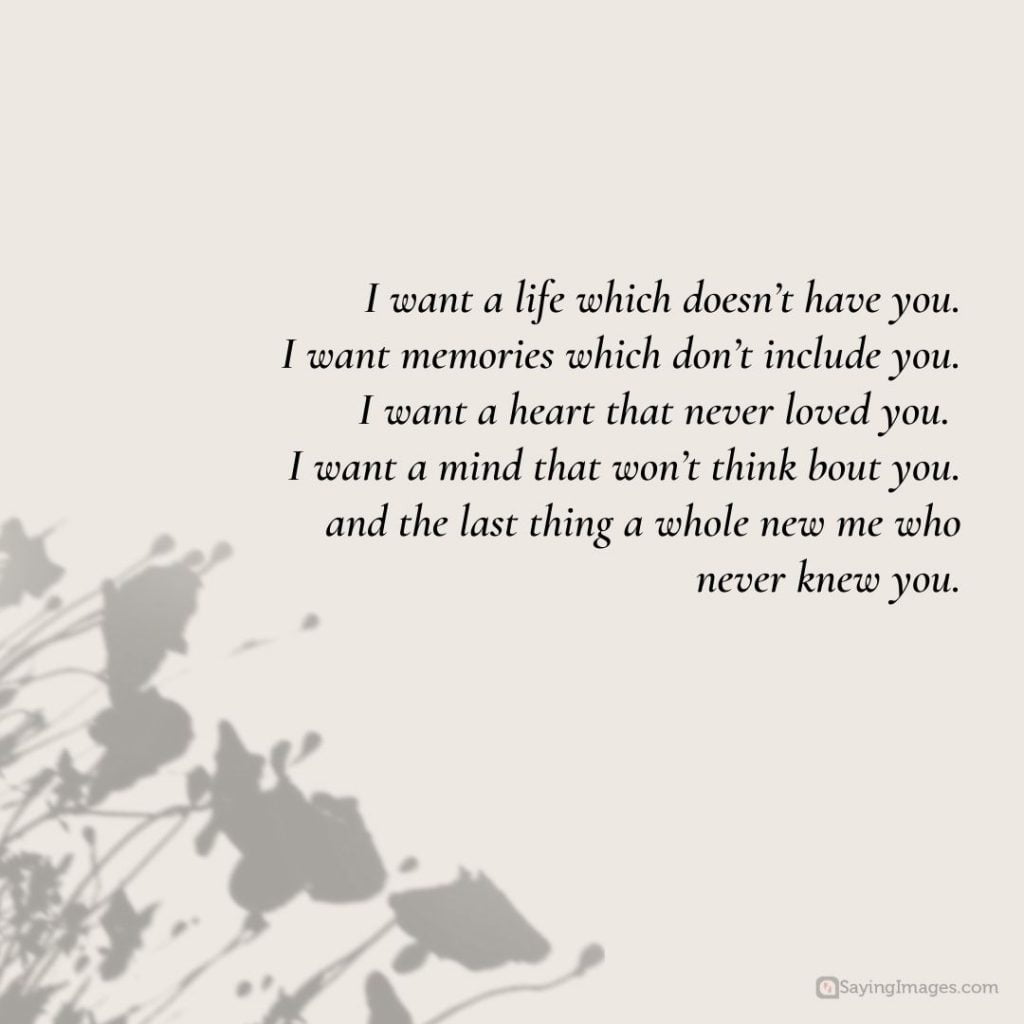 falling out of love life quotes