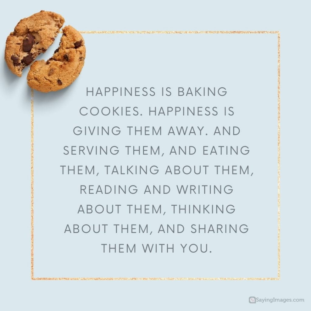 happiness is baking quotes