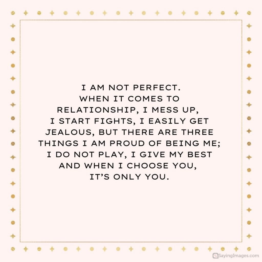 i am not perfect quotes