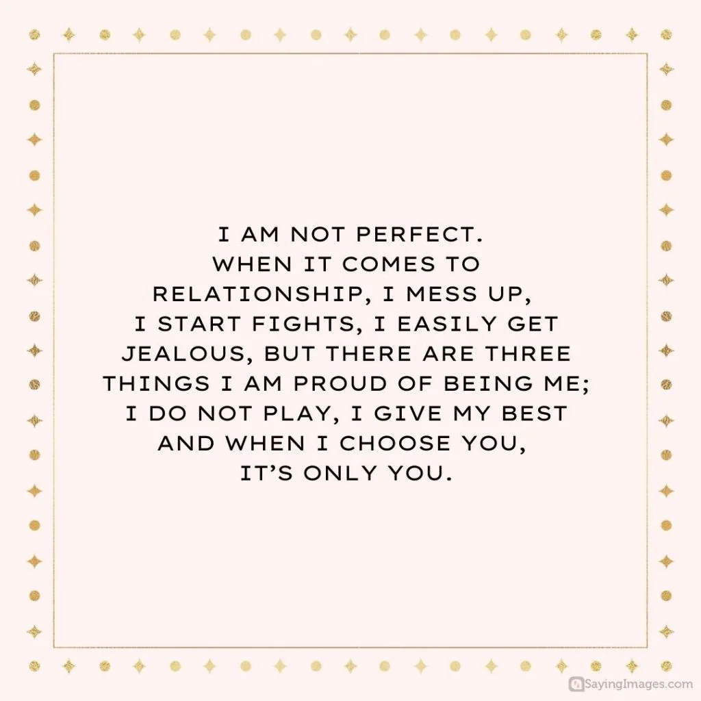 i am not perfect quotes