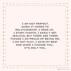 Happy To Be Yourself? Read These 80 I'm Not Perfect Quotes