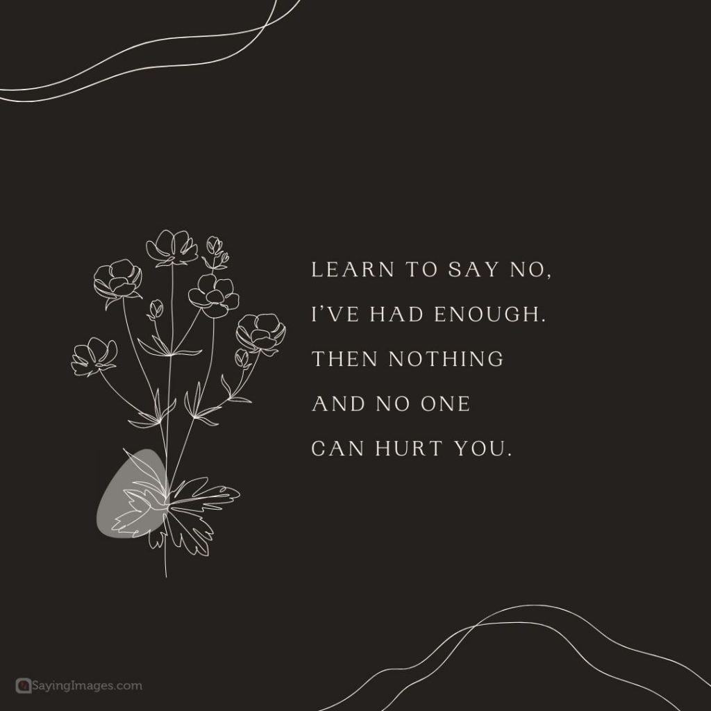 learn to say no quotes