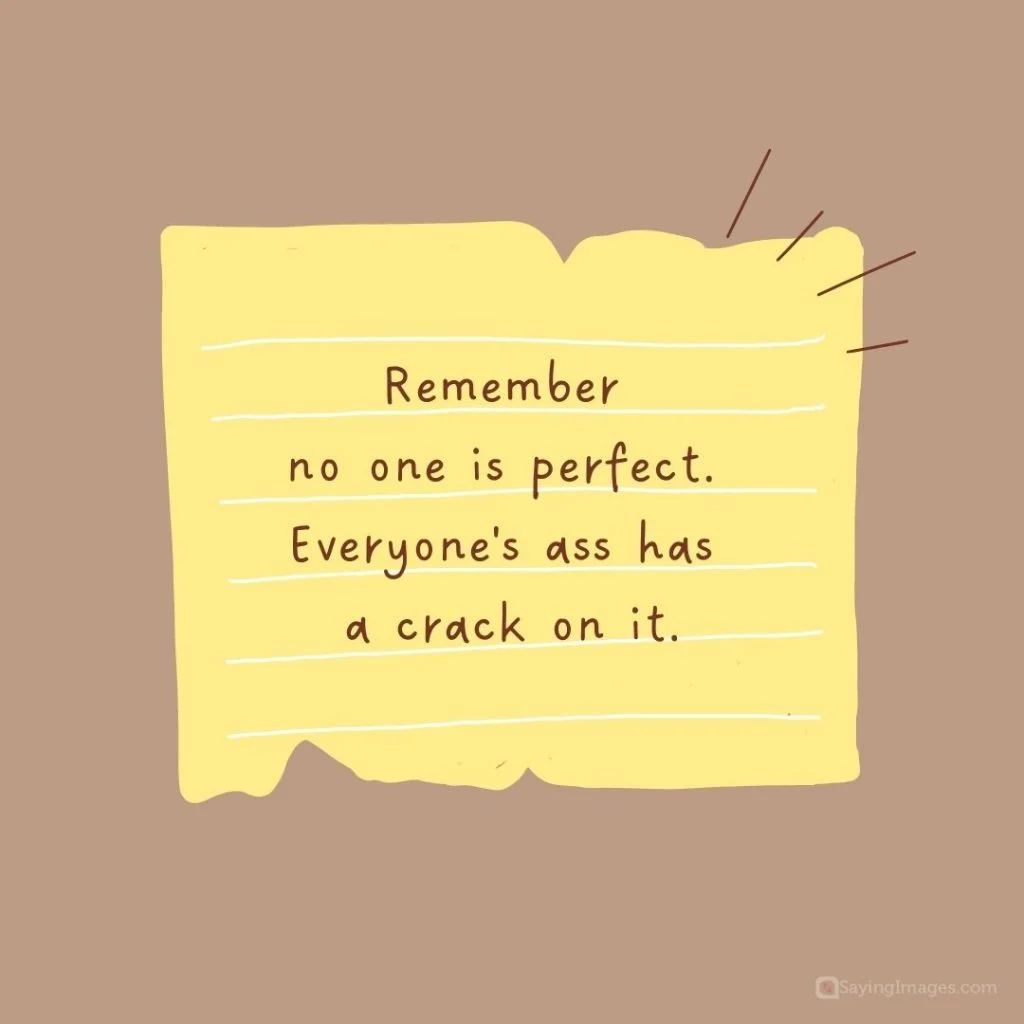 remember no one is perfect quotes