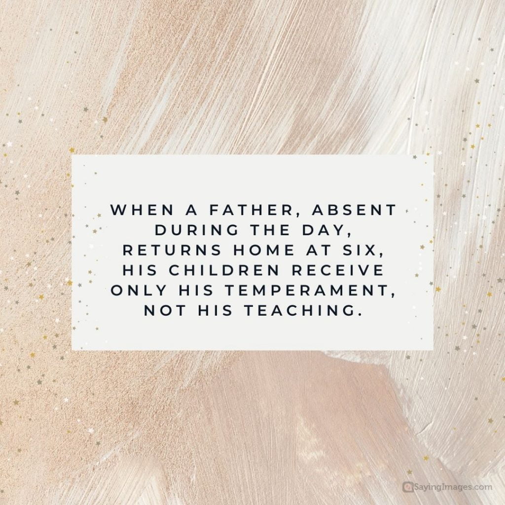 when a father is absent quotes