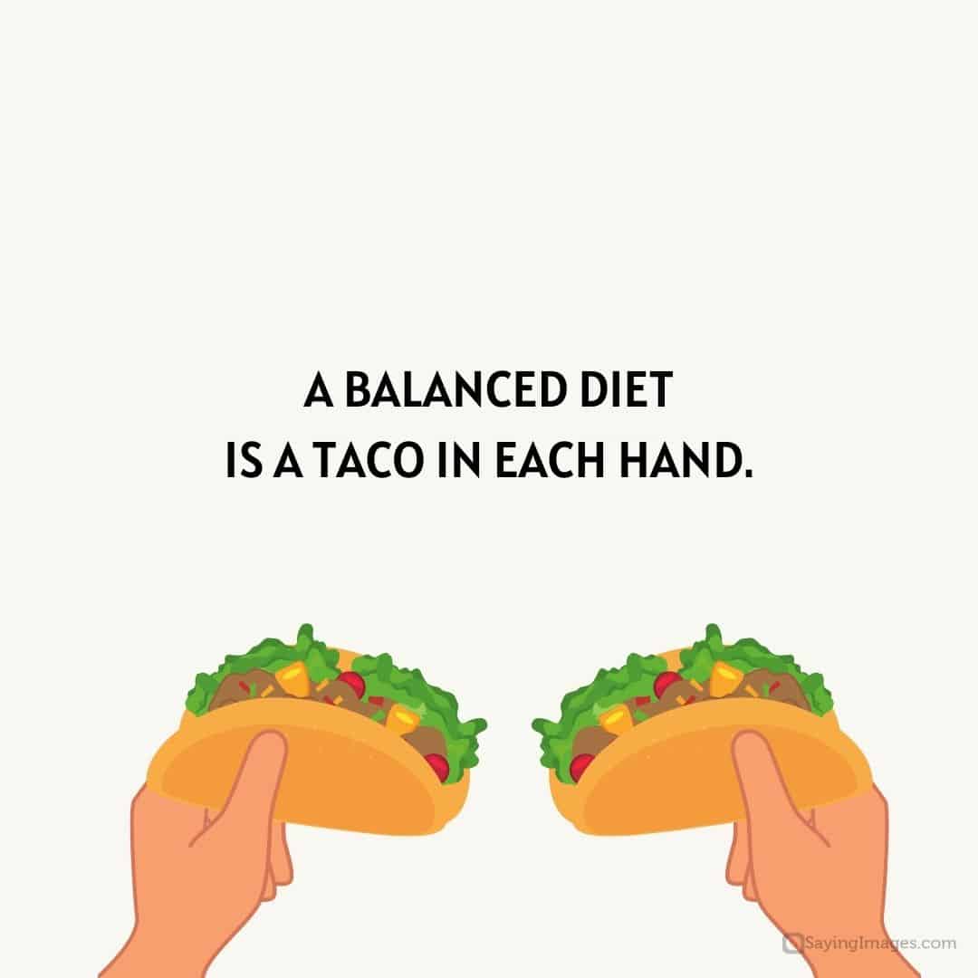 taco in each hand