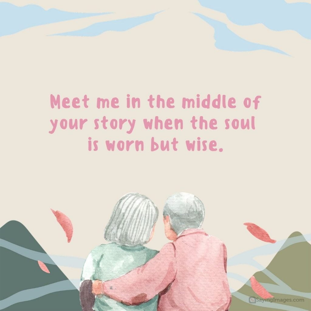 Meet me in the middle of your story quote