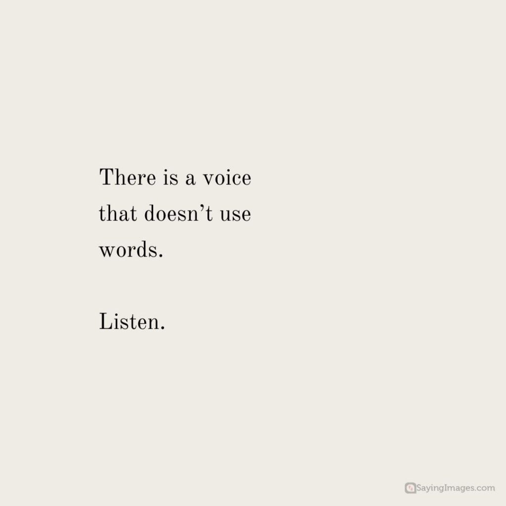 voice without words